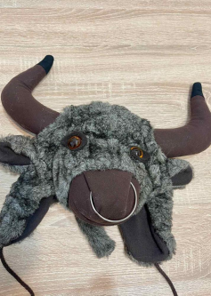 Mască de taur, bou, vacă.